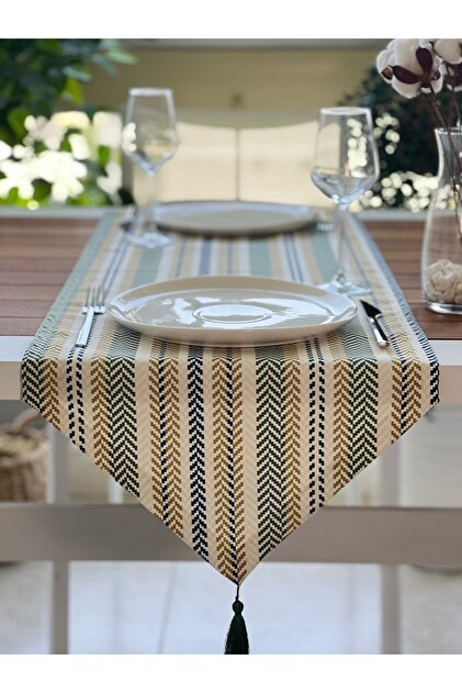 New Season, Retro Pattern Runner Coverlet