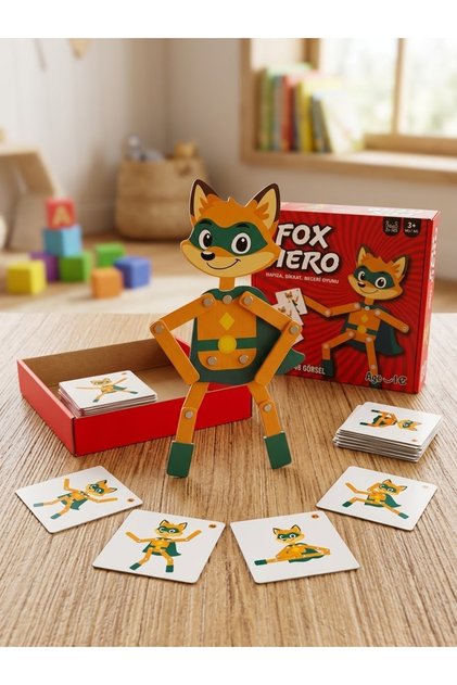 Fox Hero - Motor Skill and Memory Game - Card-Based Moving Intelligence Game