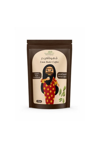 Umm Bader Emirati Coffee with Cardamom Dark Roast 250g