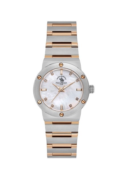 Santa Barbara Polo & Racquet Club Metal Cord Women Wrist Watch 5Atm Essa-Sb.1.10664-5