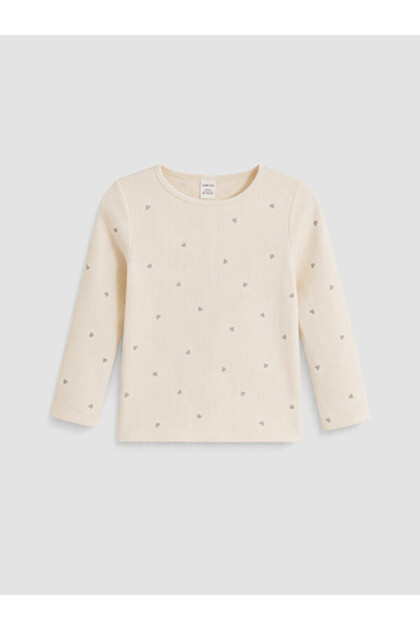 Zero Roba Collar Embroidered Girl's T-Shirt from Uzg Store for Style Enthusiasts