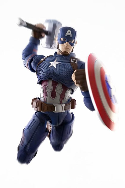 Infinity Saga Captain America Figür Yapım Seti - 94 Parça Lisanslı Aksiyon Figürü Oyuncak