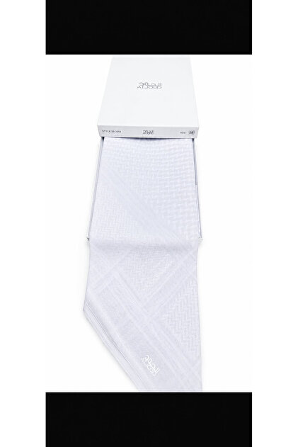 Luxurious white men's quality shemagh with excellent quality