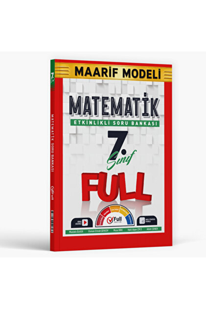 Full Matematik 7. Sınıf Matematik Maarif Model Soru Bankası 2027