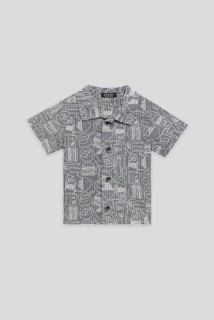 Baby Boy Patterned Shirt