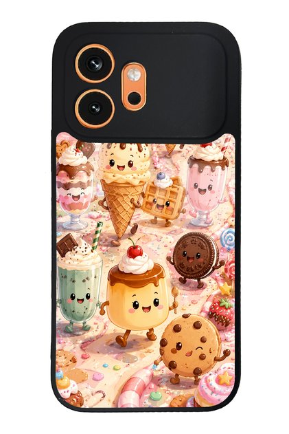 Honor 600 Dessert Wonderland Design Glossy Phone Case