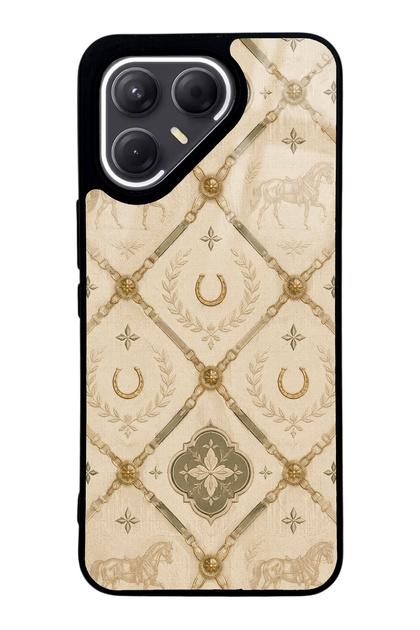 Tecno Pova 7 Pro Maison Équestre Design Glossy Phone Case