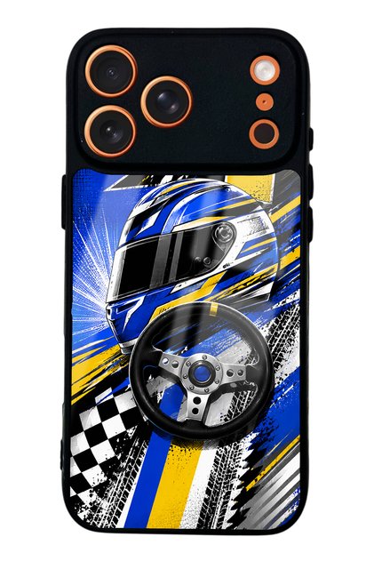 iPhone 17 Pro Max Victory Lap Design Glossy Phone Case