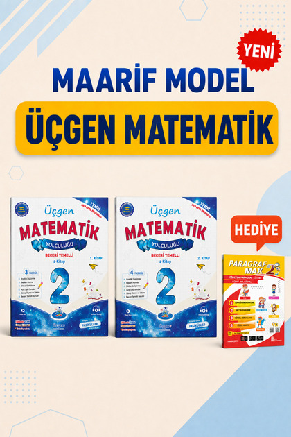 2.SINIF - Beceri Temelli - MATEMATİK Yolculuğu 1. Kitap ve 2. Kitap + Paragraf Max