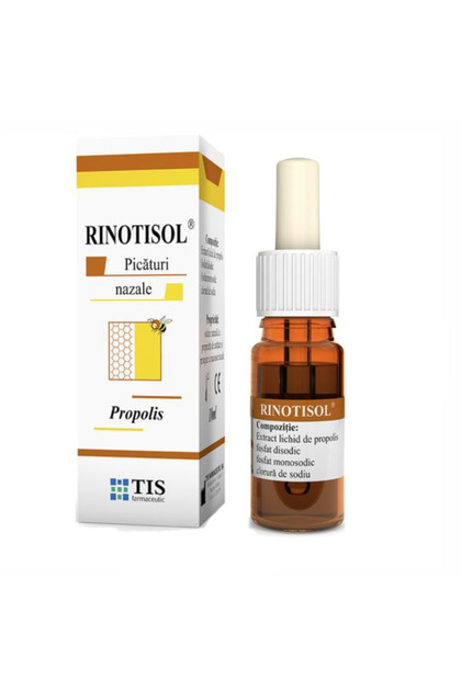 Rinotisol Picaturi Nazale cu Propolis Tis Farmaceutic, 10 ml