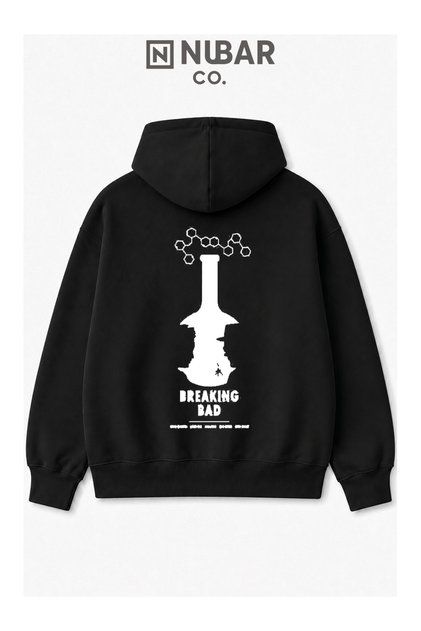 Breaking Bad Printed Unisex 3 Threaded Premium Kangaroo Pocket Sweatshirt