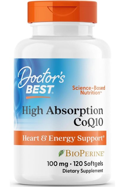 High Absorption Co.Q10 100mg - 120 Softgels Usa Menşeii DaphneLabs