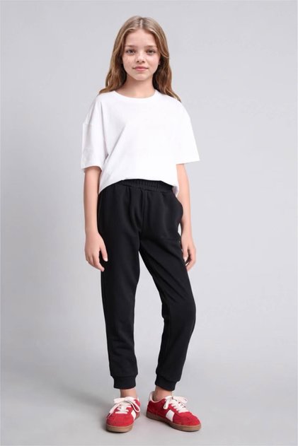 Jogger Black Girls' Sweatpants Y1226A6/Bk81