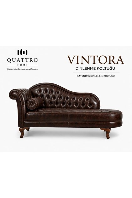 Vintora Chester Dinlenme Koltuğu – Kapitoneli Şezlong