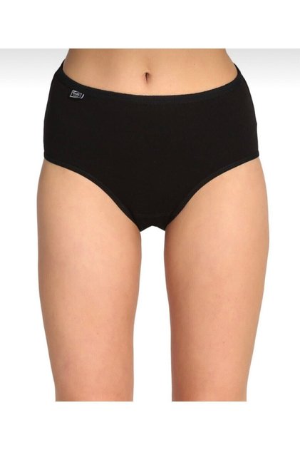 Women's 12-Pack Black Lycra Bato Panties Mrt0924S12