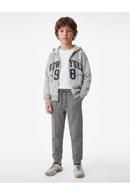 Padded Pocketed Jogger School Sweatpants