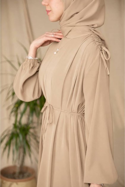 Ankanoor Shoulder Tunnel Detailed Dress Anka255063