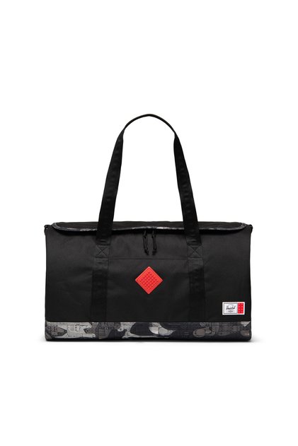 Herschel x LEGO® Heritage™ Duffle | Su İtici Kumaş Seyahat ve Spor Çantası, 40 L
