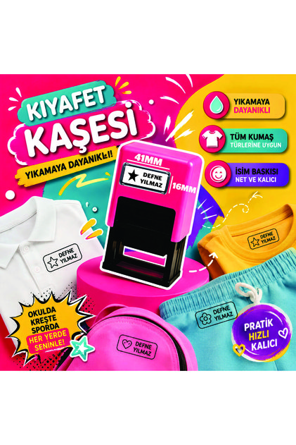 İSME ÖZEL KIYAFET ve ÖĞRENCİ KAŞESİ
