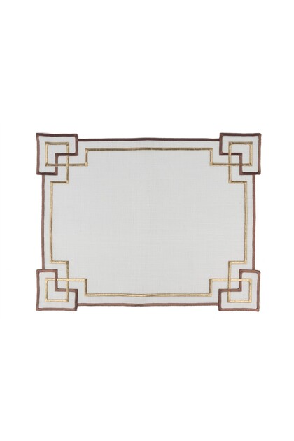 Giselle Kahve Gold 6-Piece American Service Set