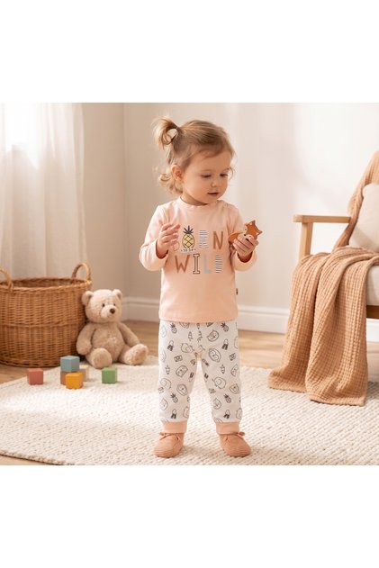 100% Organic Baby Pajama Set 3 - 36 Months