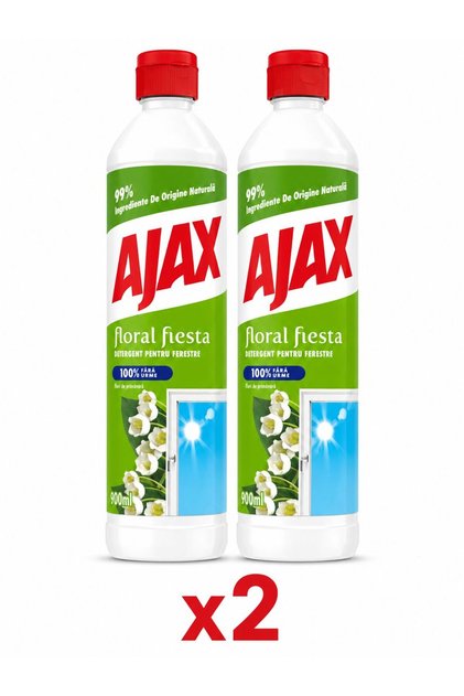 2x flacoane de sticlă 500 ml