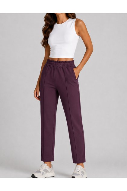 Dusty Rose Kadın Bordo Havuç Kesim Pantolon
