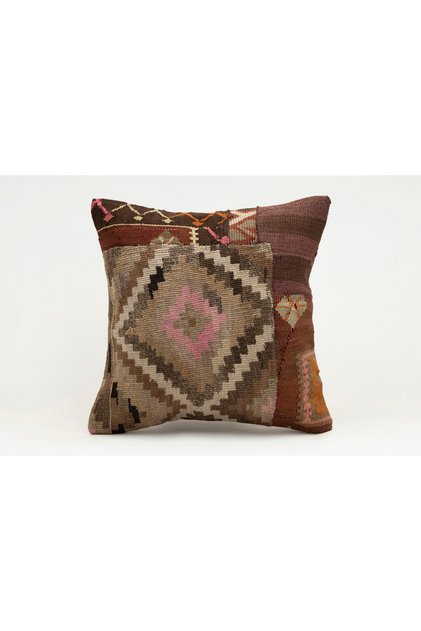Handmade Old Kilim Rug Vintage Made in the 1930S, 1940S, 40X40 cm