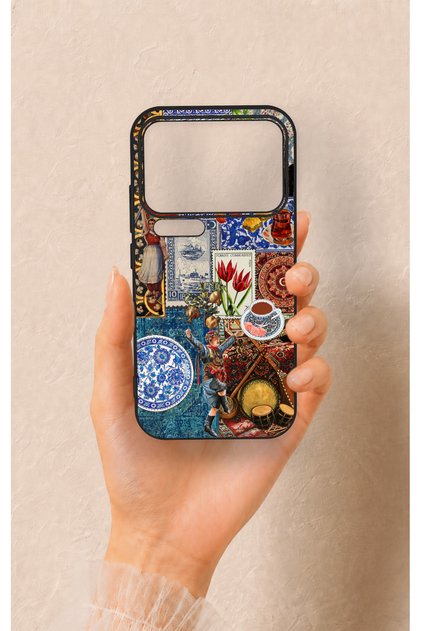 Xiaomi Mi 17 Pro 5g Compatible Ottoman and Turkish Culture Patterned Silicone Case