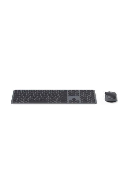 Wireless Keyboard And Mouse Set- Wkm-550,Black, English/Arabic Layout