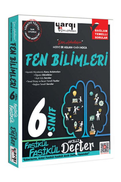 Yargı Ders Arkadaşım 6.Sınıf Fen Bilimleri Fasikül Fasikül Akıllı Defter