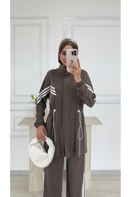 Molly Nelly Women's Comfortable Set with Elastic Waist and Pieces