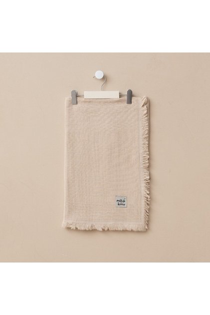 Muslin Baby Kids Blanket with Tassels Soft Cotton Breathable Sleeping and Stroller Cover