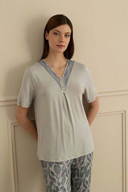 18050 Women's Short Sleeve Pajama Set