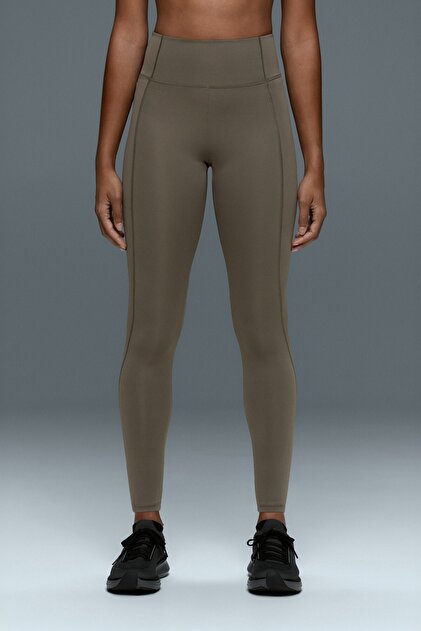 High rise ankle-length Rapid Dry pocket leggings
