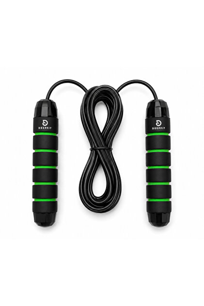 Jump Rope, Tangle-Free Speed Skipping Rope with Ball Bearings, Adjustable Steel Cable & Soft Foam Handles, Rapid Fitness Exercise Rope for Men Women Kids, Home Gym Workout Equipment