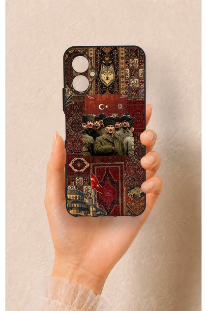 Omix X5 Compatible Bozkurt and Atatürk Patterned Silicone Case