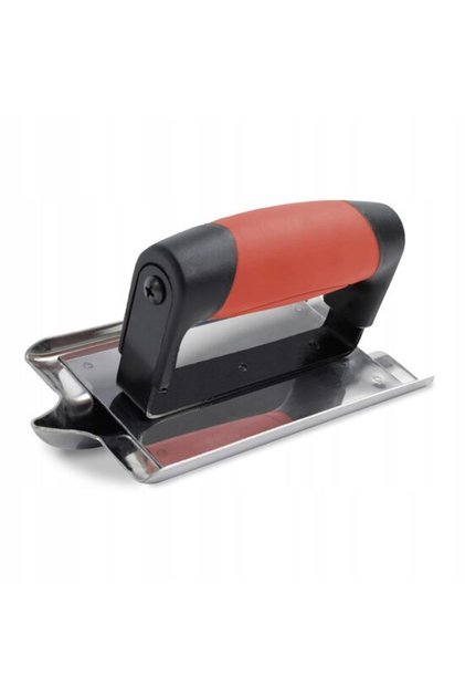 Drisca pentru rosturi de dilatatie beton, lama din inox semilustruit de inalta calitate, maner ergonomic din elastomer, 150x76 mm