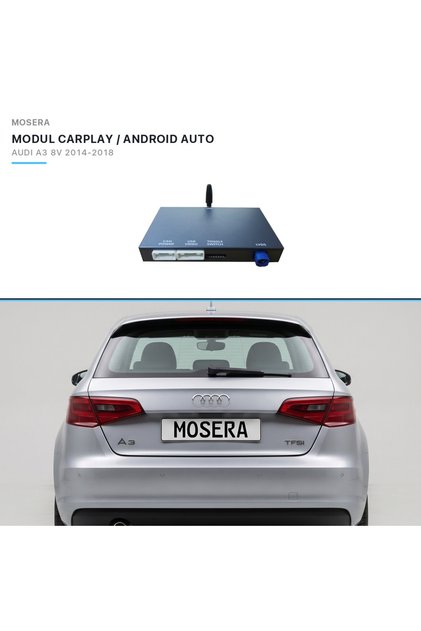 Modul CarPlay wireless și Android Auto Audi A3 8V 2014-2018 MIB