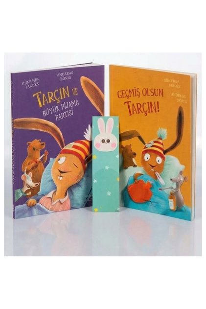 Cinnamon and Big Pajama Party and Goodbye Cinnamon! Rabbit Bookmark with Gift!
