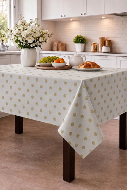 Oilcloth Fine Fiber Tablecloth – Waterproof, Stain-Resistant, Easy to Clean Pvc