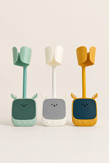 Adhesive Hair Dryer and Shower Head Holder with Deer Figure, Hair Dryer Hanger