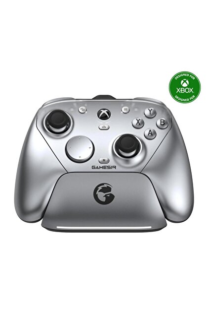 G7 Pro 3 Mod Kablolu TMR Sticks, Hall Effect Analog Controller Xbox Series X|S, Xbox One, Android ve pc Silver