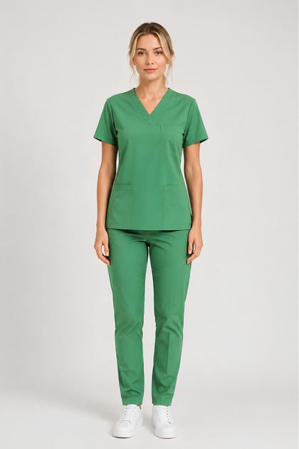 Nurse Doctor Uniform Advantage Series Scrubs Set – Operating Room Green