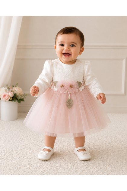 Baby Girl Tassel Waist Dress