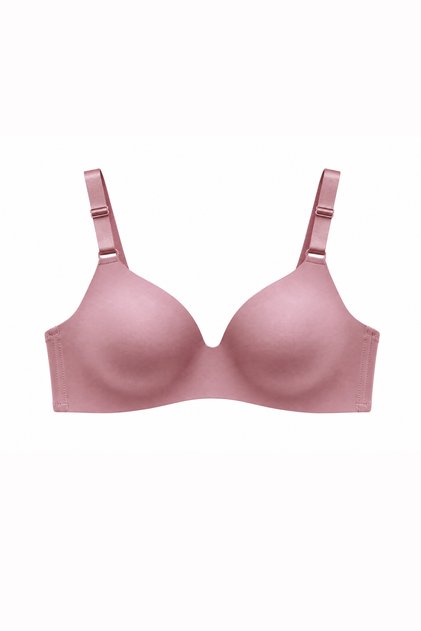 Dusty Rose Seamless C Cup T-Shirt Bra | 80C-100C