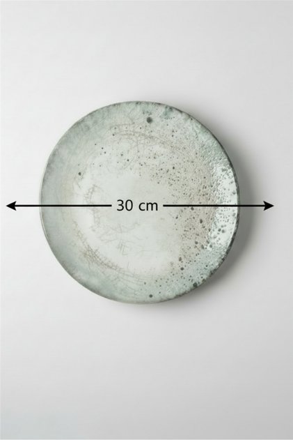 Valencia Serving Plate 30cm Digital Cedar
