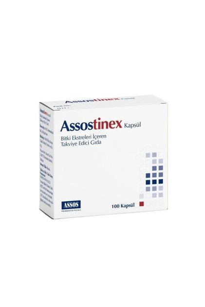 Assostinex Bitki Ekstreleri İçeren Takviye Edici Gıda 100 Kapsül