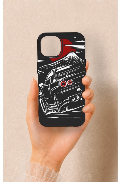 iPhone 15 Compatible Speed Passion Patterned Silicone Case