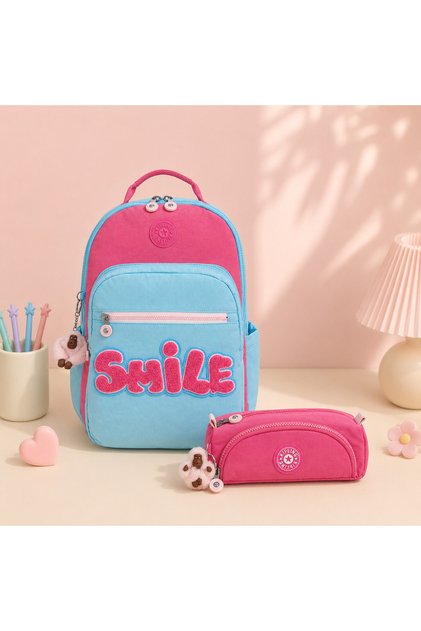 Girl's School Bag Set of 2 (Bag and Pen Holder) Kpsetkpki665806